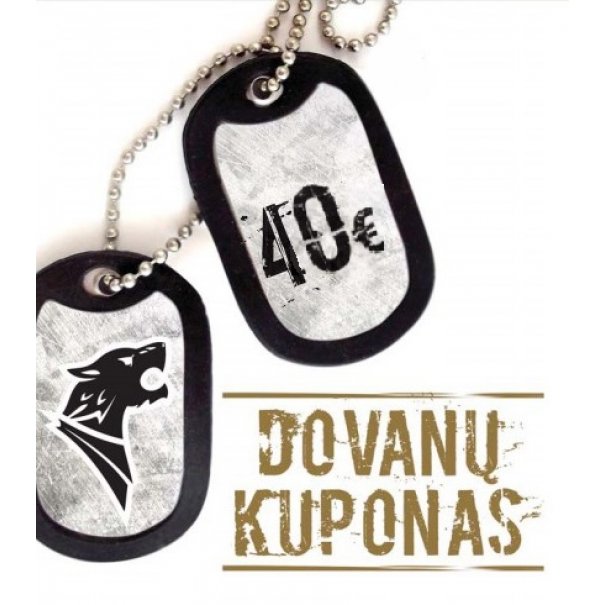 Dovanų kuponas 40 €